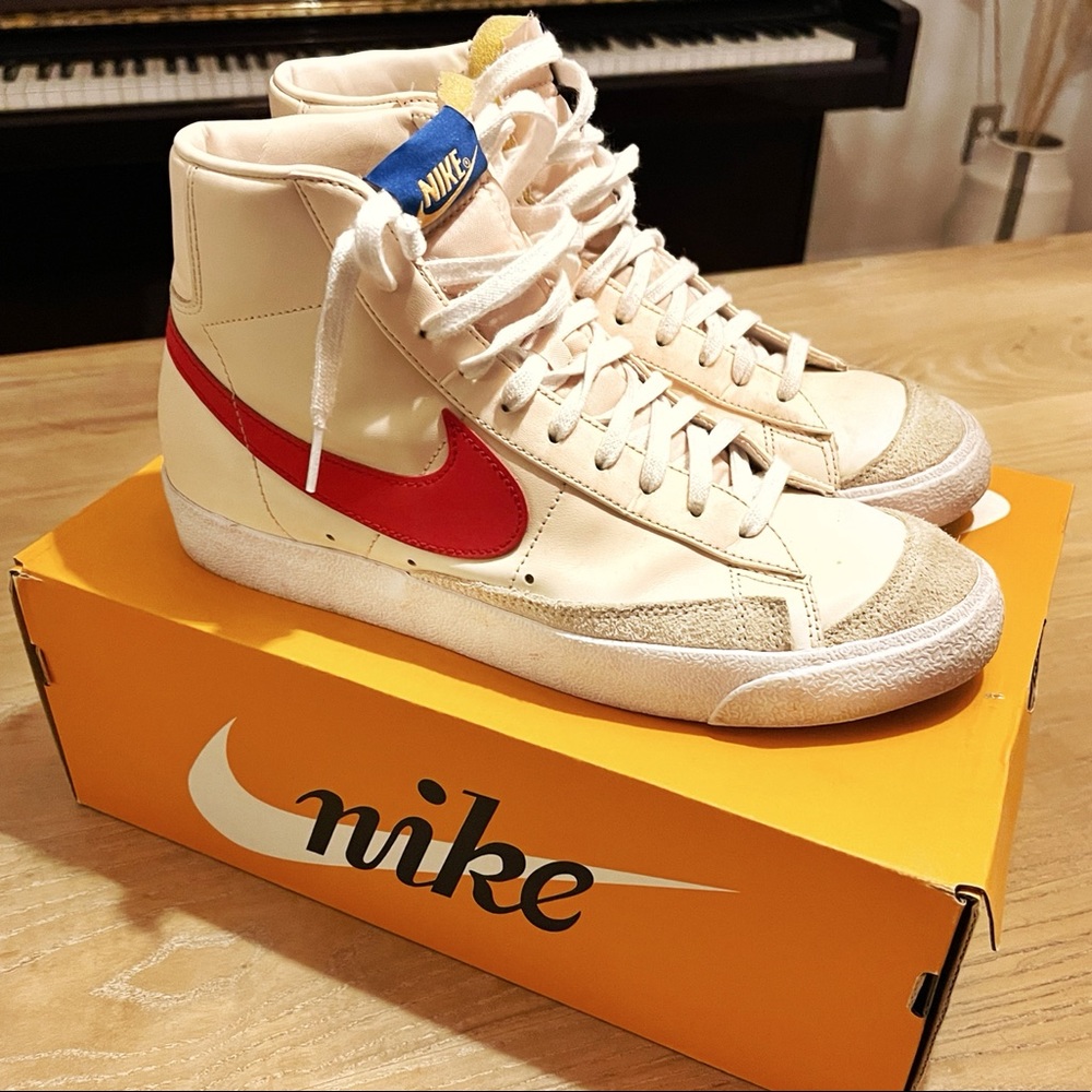 Nike Blazer Mid 77 Guava Ice Red Cream White